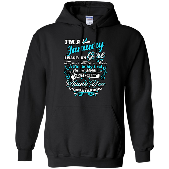 Latest Edition **January Girl With Fire In A Soul** Shirts & Hoodies