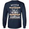 Limited Edition February Black King Shirts & Hoodies