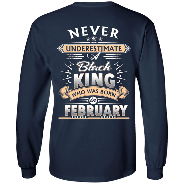 Limited Edition February Black King Shirts & Hoodies