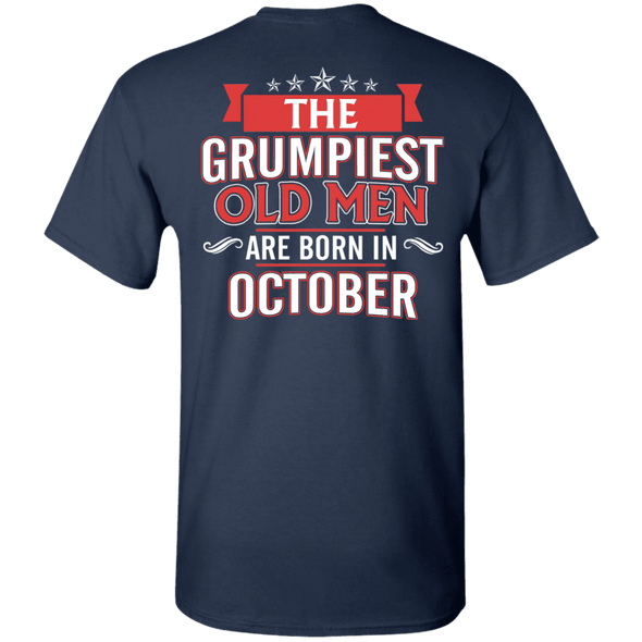 Limited Edition October Grumpiest Old Man Shirts & Hoodies