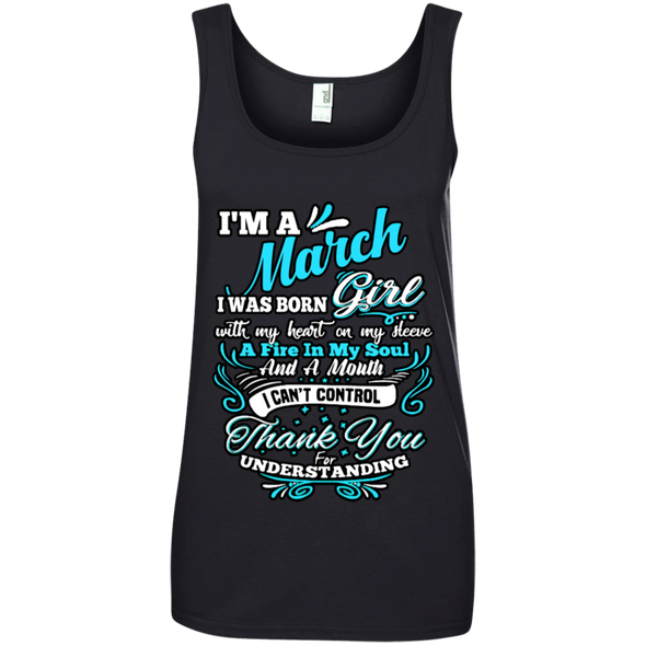 Latest Edition **March Girl With Fire In A Soul** Shirts & Hoodies