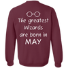 Limited Edition **Wizards Are Born In May** Shirts & Hoodies