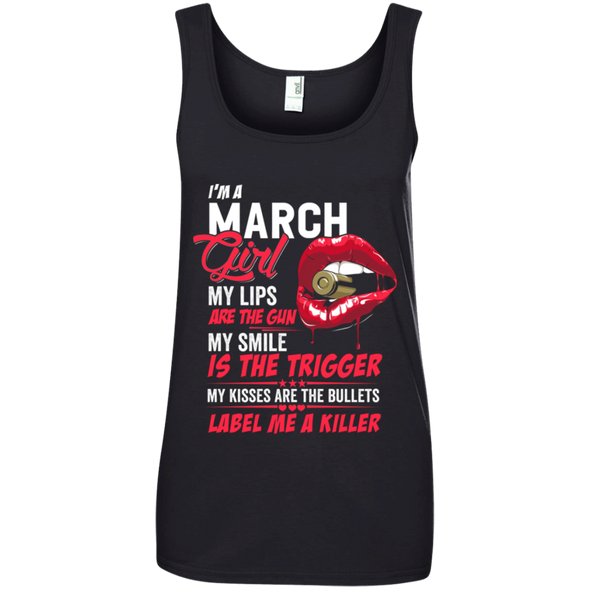 Limited Edition **This March Girl Is Killer** Shirts & Hoodies