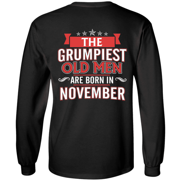Limited Edition November Grumpiest Old Man Shirts & Hoodies