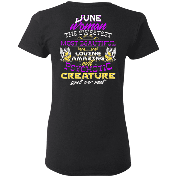 Limited Edition June Sweet Women Back Print Shirts & Hoodies