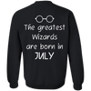 Limited Edition **Wizards Are Born In July** Shirts & Hoodies