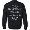 Limited Edition **Wizards Are Born In July** Shirts & Hoodies