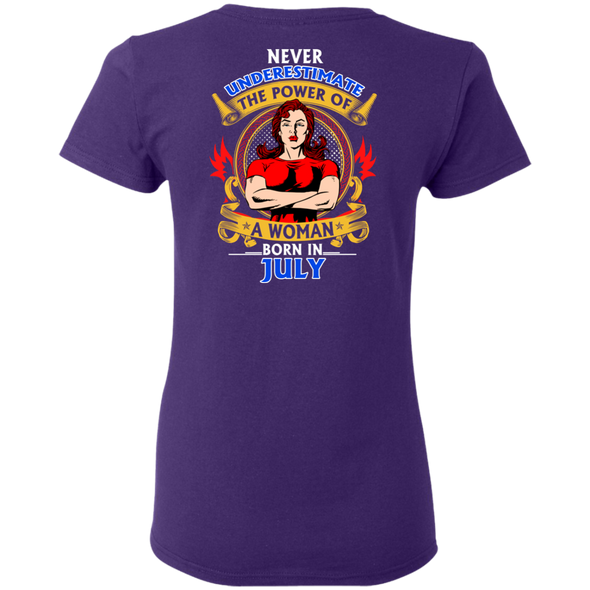 Limited Edition **Power Of Women Born In July** Shirts & Hoodies