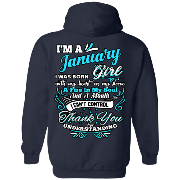 Newly Launched**January Girl Back Print Shirts & Hoodies**