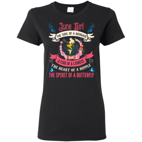 Limited Edition **June Girl With Soul Of Mermaid** Shirts & Hoodies