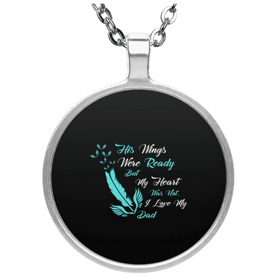 Limited Edition Love Dad Circle Necklace