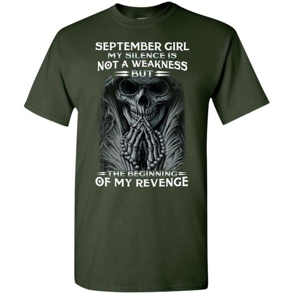 Limited Edition **September Girl My Silence Is Not My Weakness** Shirts & Hoodies