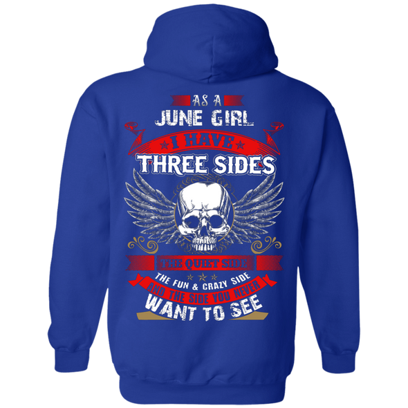 Limited Edition **June Girl With Three Sides** Shirts & Hoodies
