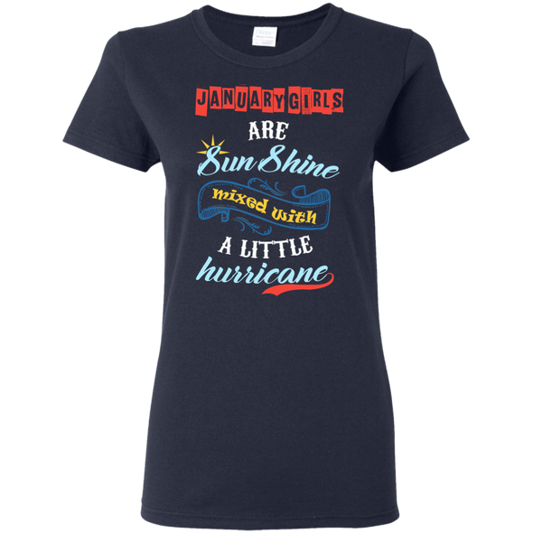 Limited Edition  **January Born Girls Are Sunshine** Shirts & Hoodies