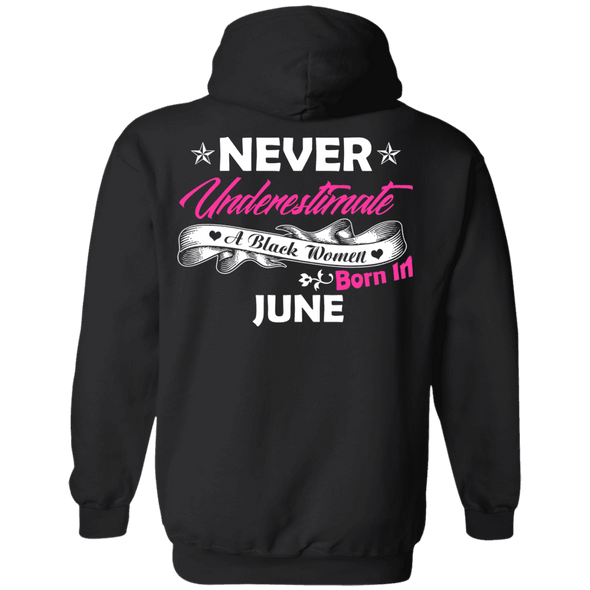 Limited Edition **Black Women Born In June** Shirts & Hoodies