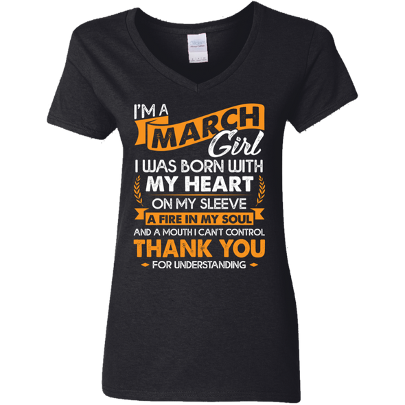 **March Girls Heart On Sleeves** Limited Edition Shirts & Hoodies