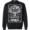 Newly Launched **Legends Are Born In April** Shirts & Hoodies