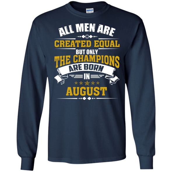 Limited Edition **Champions Are Born In August** Shirts & Hoodies