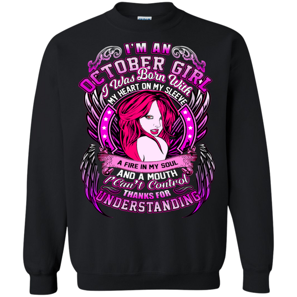 Limited Edition **October Girl - Fire In A Soul** Shirts & Hoodies