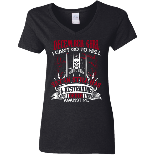 Limited Edition **December Girl Can't Go To Hell** Shirts & Hoodies