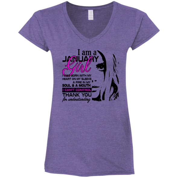 Newly Launched**January Born Girl Shirts & Hoodies**