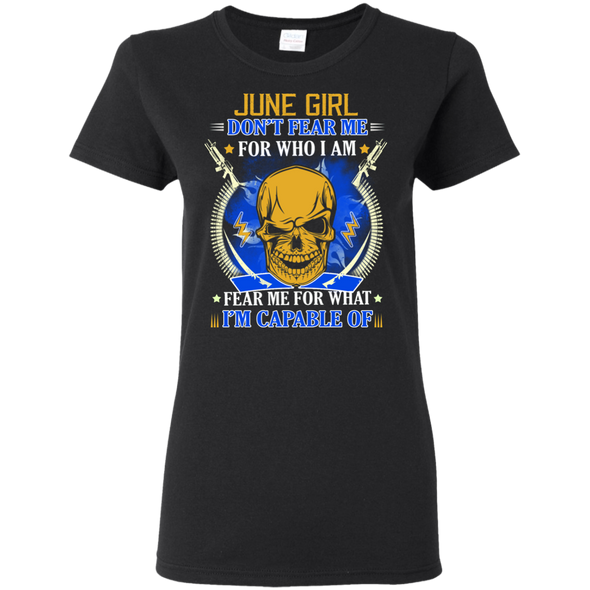 Limited Edition **Don't Fear June Girl** Shirts & Hoodies