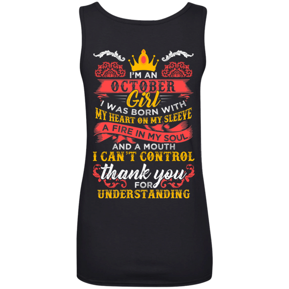 Back Print **October Girl** Perfect Shirts & Hoodies