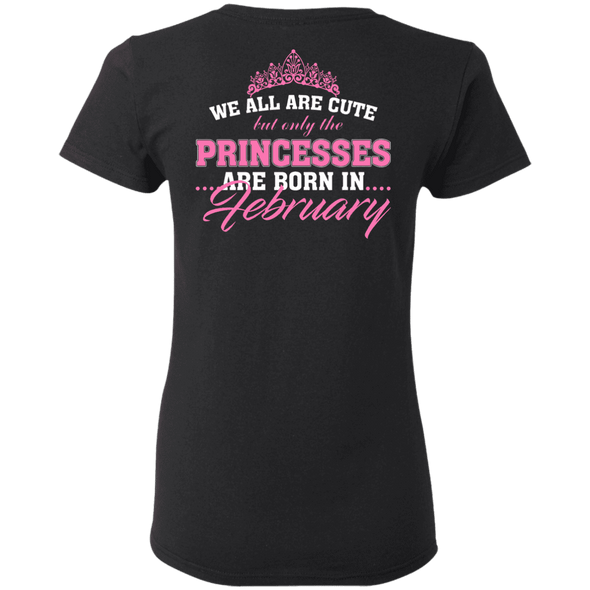 Limited Edition **Princess Born In February** Shirts & Hoodies