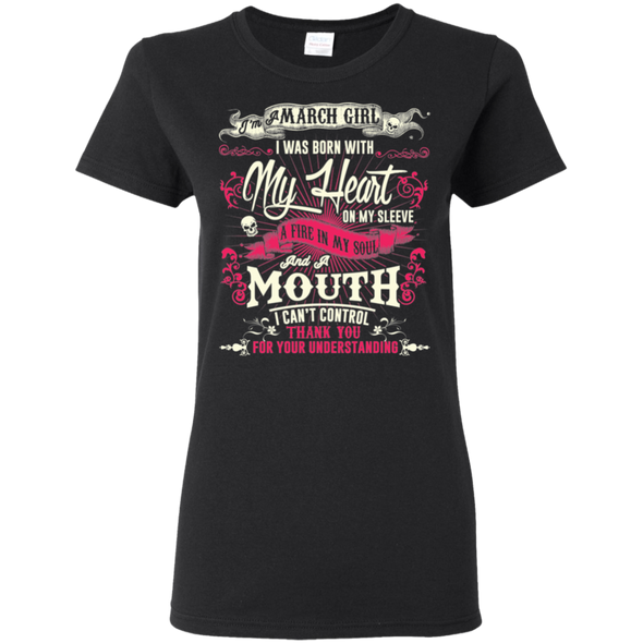 Limited Edition **March Girls Strong Heart** Shirts & Hoodies