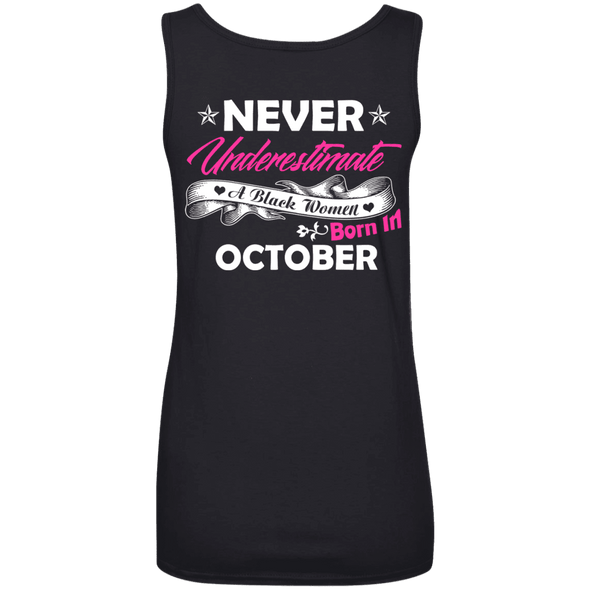 Limited Edition **Black Women Born In October** Shirts & Hoodies