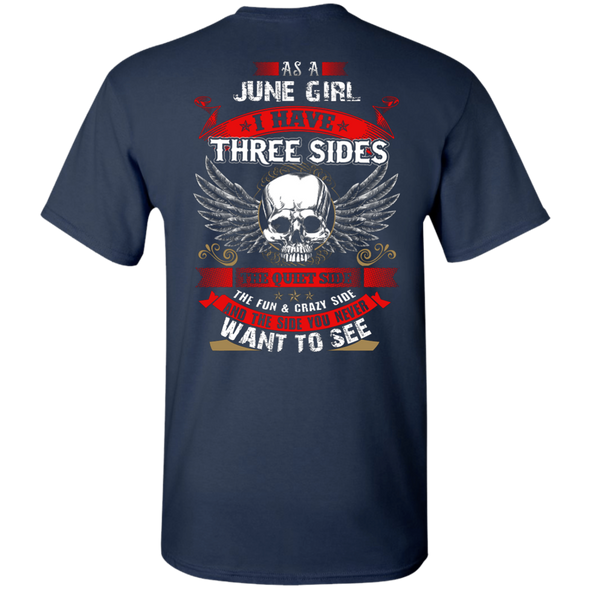 Limited Edition **June Girl With Three Sides** Shirts & Hoodies