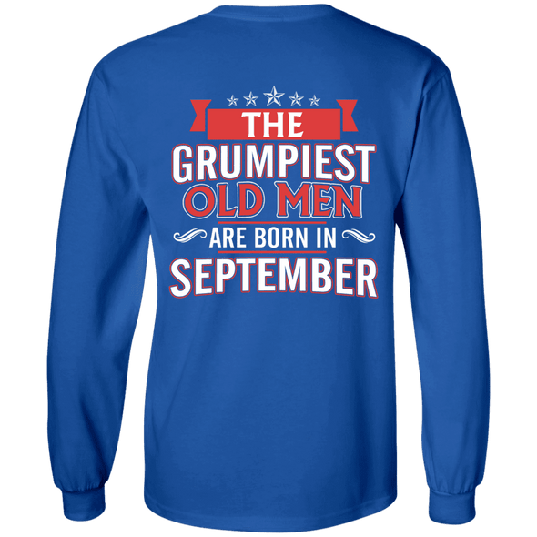 Limited Edition September Grumpiest Old Man Shirts & Hoodies