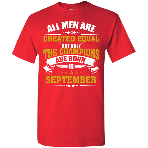 Limited Edition **Champions Are Born In September** Shirts & Hoodies