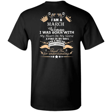 Limited Edition **March Born Woman** Shirts & Hoodie