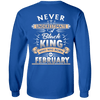 Limited Edition February Black King Shirts & Hoodies