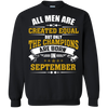 Limited Edition **Champions Are Born In September** Shirts & Hoodies