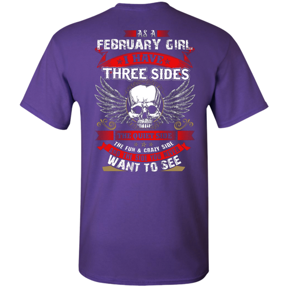 Limited Edition **February Girl With Three Sides** Shirts & Hoodies