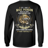 Newly Arrived **I Am A Nice Person** Men's Back Print Shirts & Hoodies