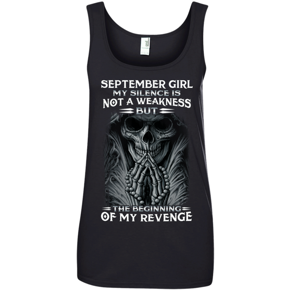 Limited Edition **September Girl My Silence Is Not My Weakness** Shirts & Hoodies