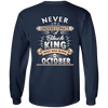 Limited Edition October Black King Shirts & Hoodies