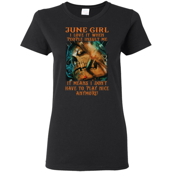 Limited Edition** June Girl Don't Have To Play Anymore** Shirts & Hoodies