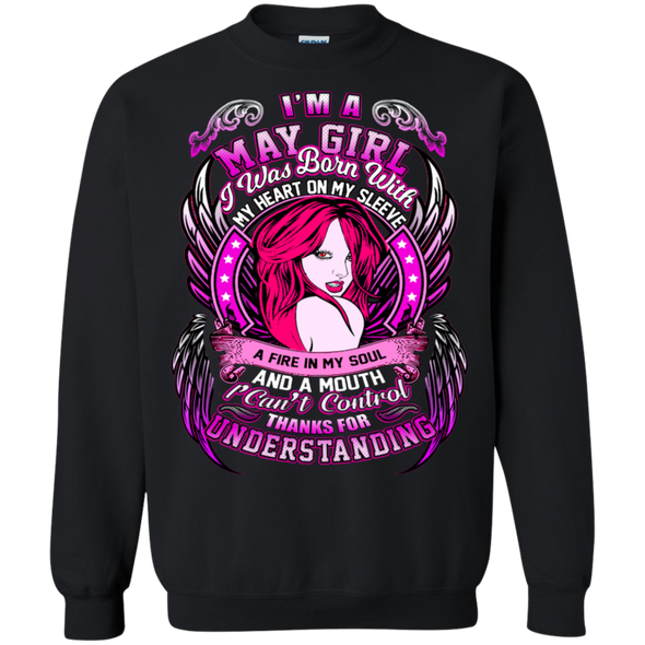 Limited Edition **May Girl - Fire In A Soul** Shirts & Hoodies