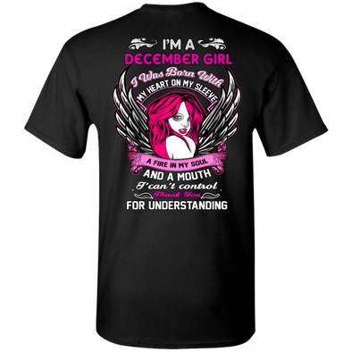 Newly Launched**December Girl Back Print Shirts & Hoodies**