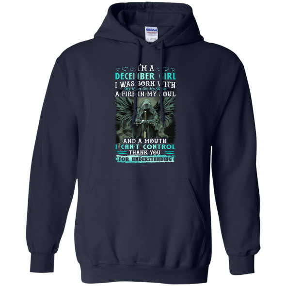 Limited Edition**December Girl Born With Fire In A Soul** Shirts & Hoodie