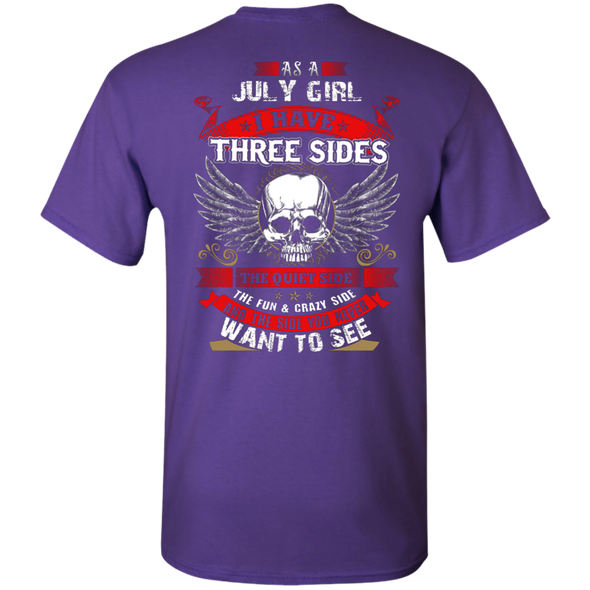 Limited Edition **July Girl With Three Sides** Shirts & Hoodies