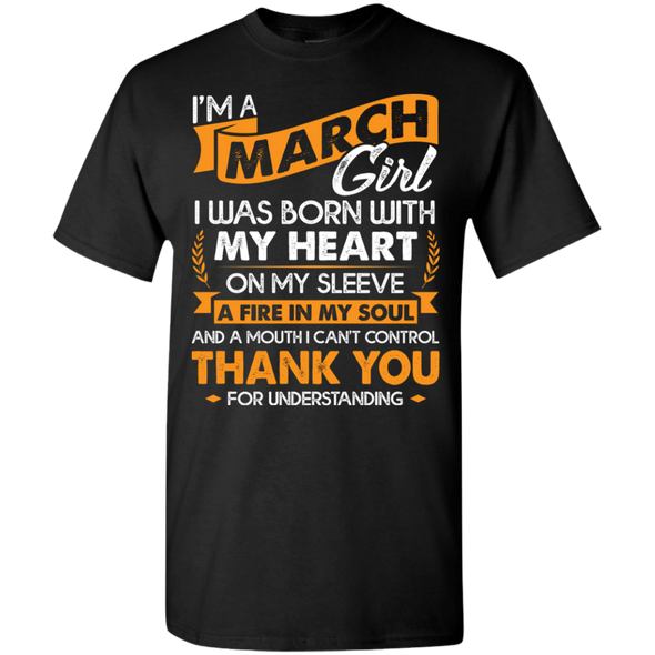 **March Girls Heart On Sleeves** Limited Edition Shirts & Hoodies