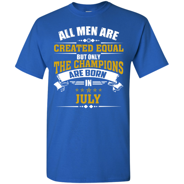 Limited Edition **Champions Are Born In July** Shirts & Hoodies