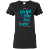 Limited Edition **Strong Brave Smarter July Girl** Shirts & Hoodies