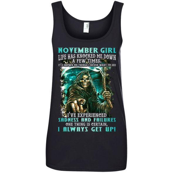 Limited Edition **November Girl I Always Get Up** Shirts & Hoodies