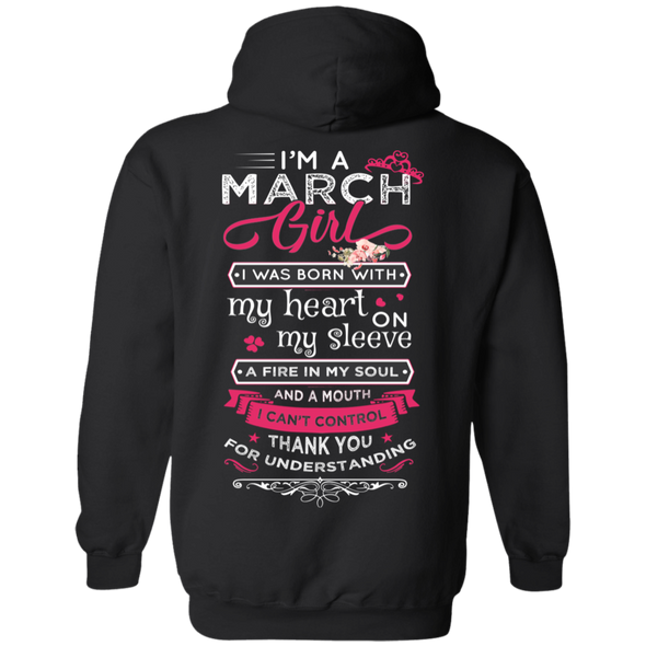 Back Print **Fierce Heart & Soul** March Girl